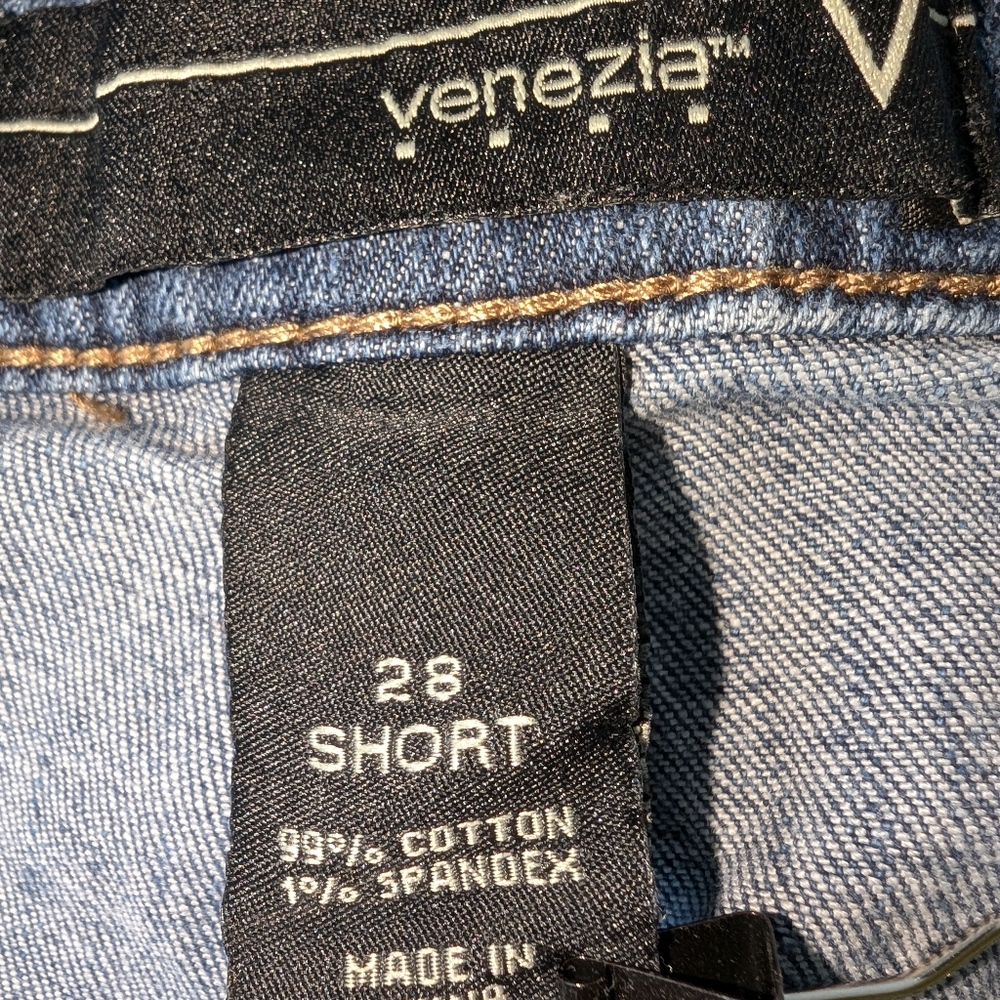 Women's Venezia Wide Leg Blue Jeans